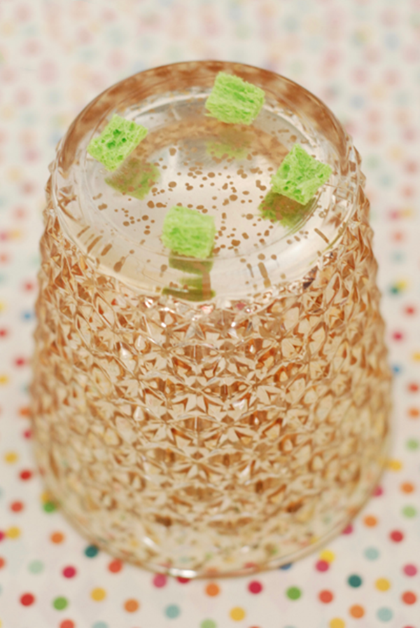 Foto - Saksının dibine sünger koyarsanız...