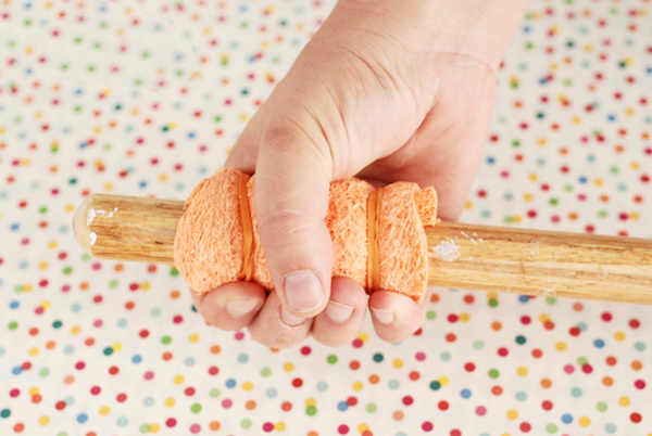 Foto - Saksının dibine sünger koyarsanız...