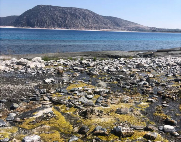 Foto - Salda Gölü'nün son hali şaşkına çevirdi! Uzman isimden çok kritik uyarı geldi