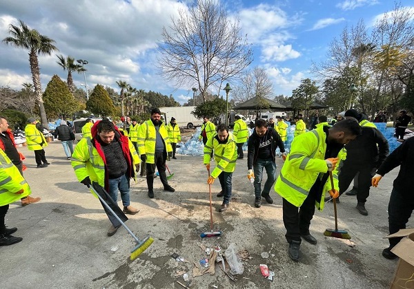 Foto - Salgın hastalıkları önlemek için çalışıyorlar! AK Parti’nin "Cemre Hareketi"