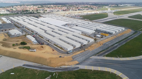 Foto - Salgın hastanelerinde son durum havadan görüntülendi: Yarın hizmete girecekler