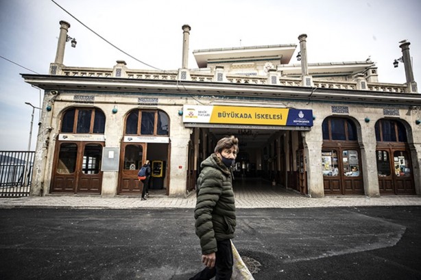 Foto - Salgın sonrası Büyük Ada, Issız Ada'ya döndü