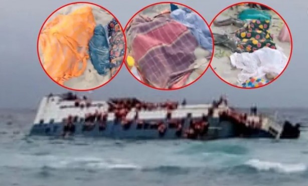 Salgından kaçıyorlardı... Feribot devrildi! 100'e yakın ölü var