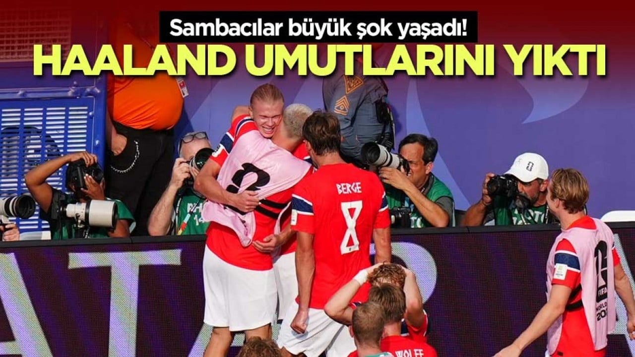 Sambacılar büyük şok yaşadı! Haaland umutlarını yıktı