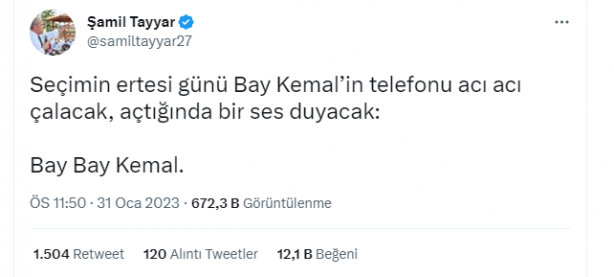 Foto - Şamil Tayyar, Kemal Kılıçdaroğlu'na gelecek o acı telefonu açıkladı! Bunu duyacak
