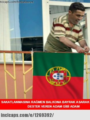 Foto - Şampiyon Portekiz oldu, capsler coştu!