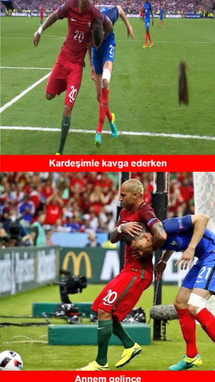 Foto - Şampiyon Portekiz oldu, capsler coştu!