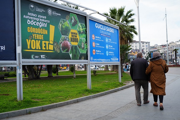 Foto - Samsun'da bilboardları gören şaşırıyor! "Gördüğün yerde yok et"