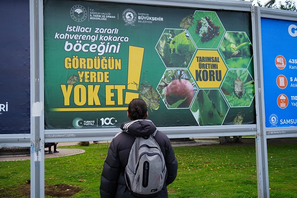Samsun'da bilboardları gören şaşırıyor! "Gördüğün yerde yok et"