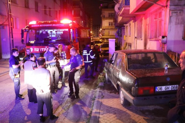 Foto - Samsun'da can pazarı! Mahalleli sokağa indi