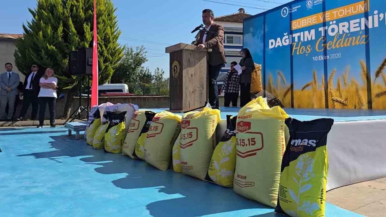 Foto - Samsun'da çiftçilere yüzde 100 gübre ve tohum desteği