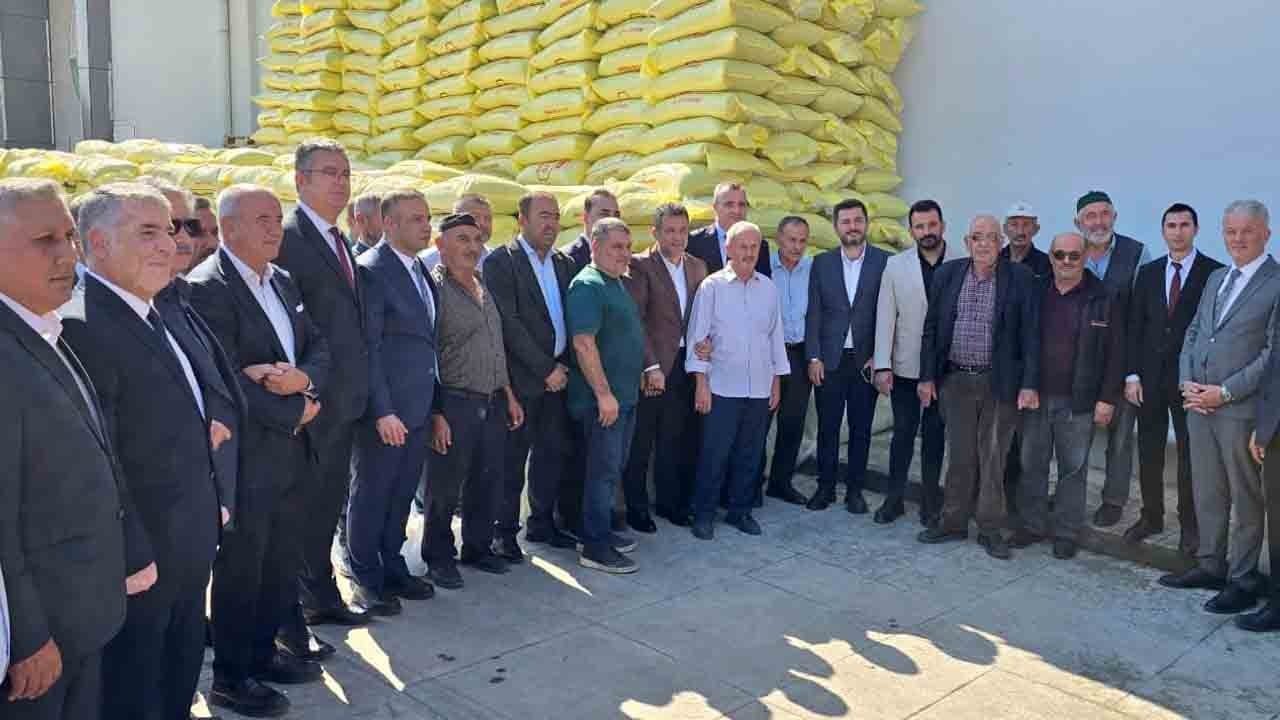 Foto - Samsun'da çiftçilere yüzde 100 gübre ve tohum desteği
