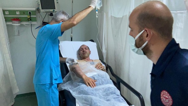 Foto - Samsun'da doğal gaz patlaması: 1 yaralı