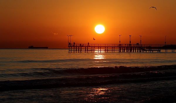 Foto - Samsun’da gün doğumu böyle görüntülendi