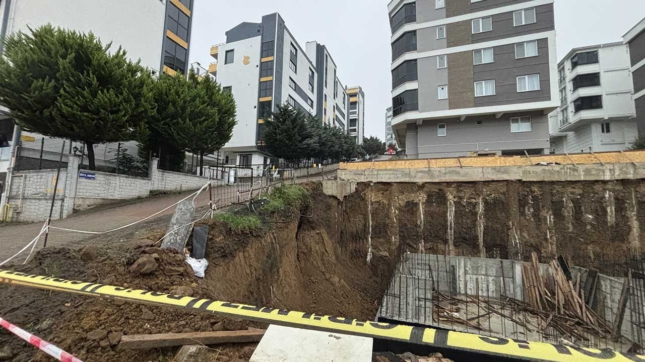 Foto - Samsun'da korku dolu anlar! 5 katlı bina tahliye edildi