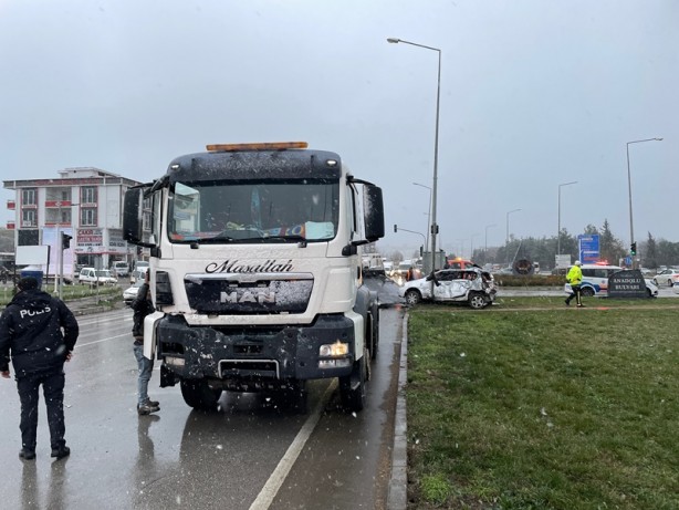 Foto - Samsun'da trafik kazası