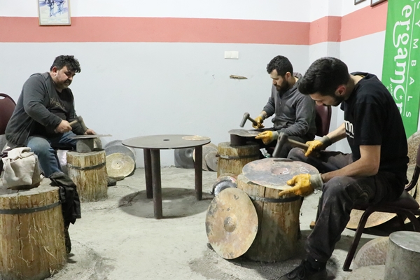 Samsun'da üretilen bateri zilleri 30'dan fazla ülkeye satılıyor