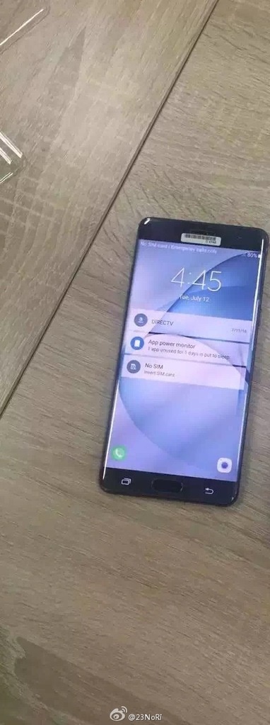 Foto - Samsung Galaxy Note 7'de flaş gelişme
