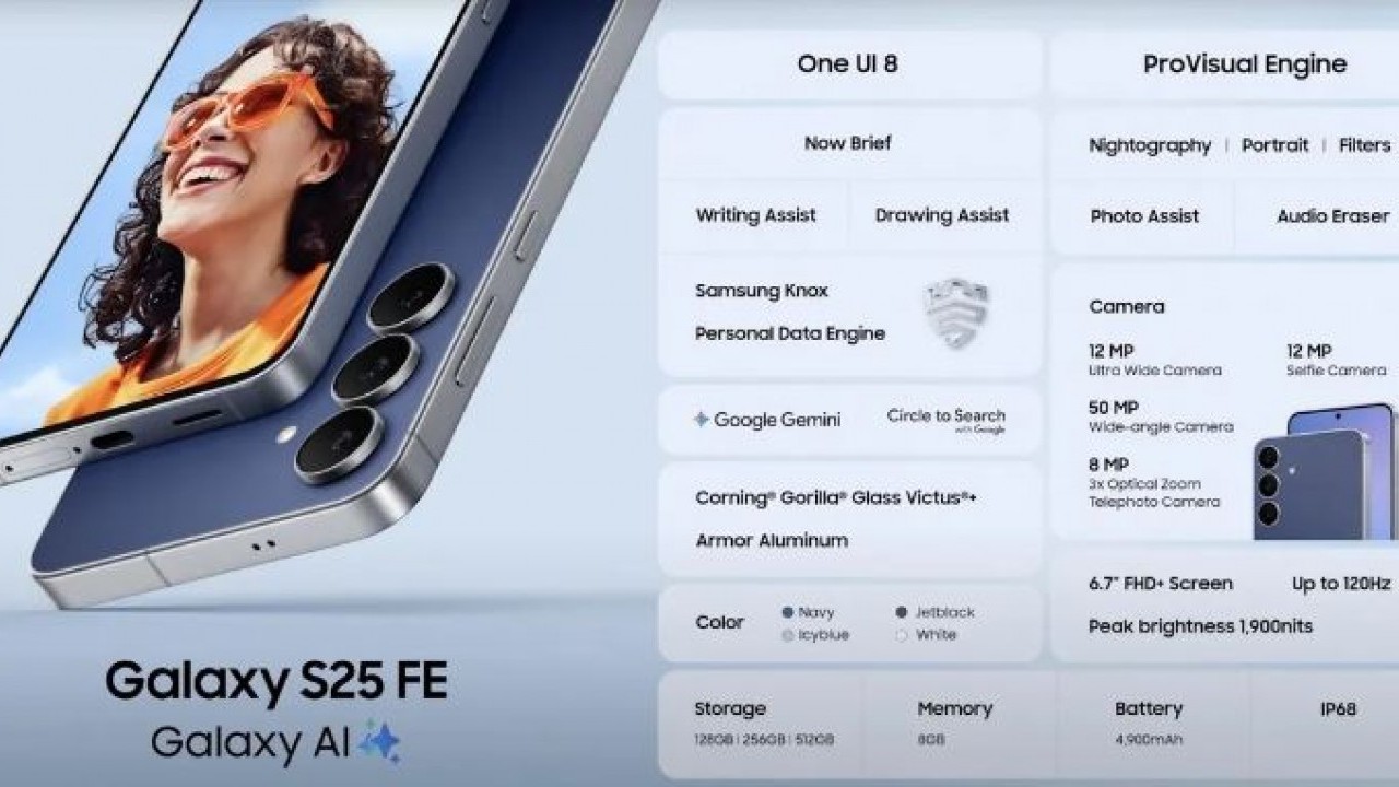 Foto - Samsung Galaxy S25 FE'nin fiyatı ve özellikleri belli oldu! Türkiye satışı yarın başlıyor 