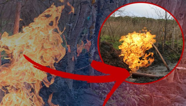 Samsunlu çiftçi, tarlasını kazarken gözlerine inanamadı! Tam 33 metre derinlikten birden gazın kralı fışkırdı! Yetkililer şimdi apar topar oraya gidiyor