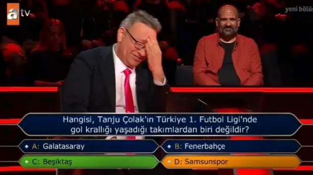 Foto - Samsunlu'nun bilemediği Samsunspor sorusu! Güler misin, ağlar mısın? Kim milyoner olmak ister'de büyük sürpriz!