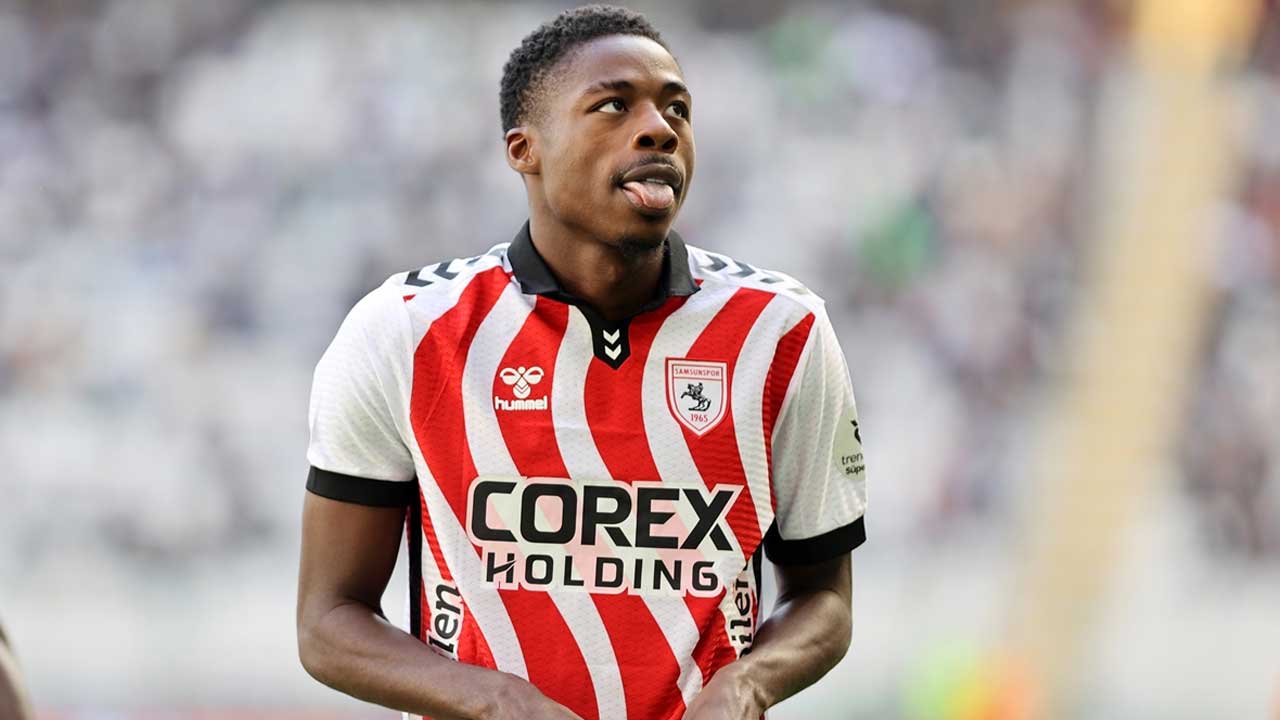 Samsunsporlu futbolcu Musaba'nın ölümden döndü! Kullandığı araç kül oldu