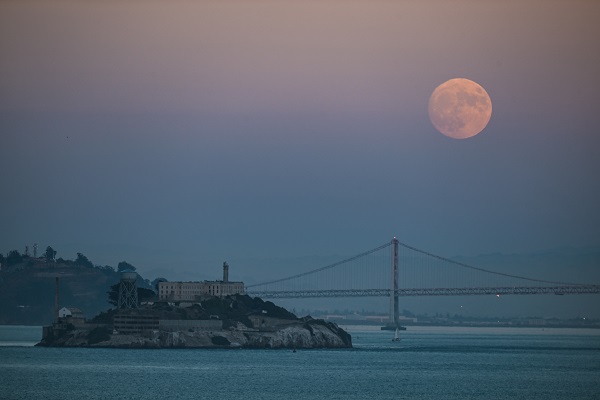 Foto - San Francisco'da 'Süper Ay'