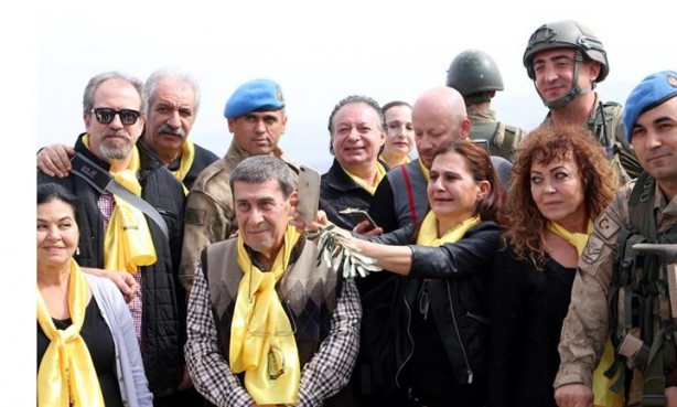 Foto - Sanatçılar Mehmetçik'e destek için sınırda