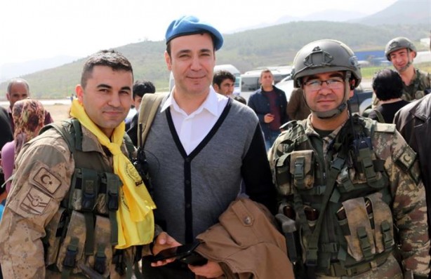 Foto - Sanatçılar Mehmetçik'e destek için sınırda