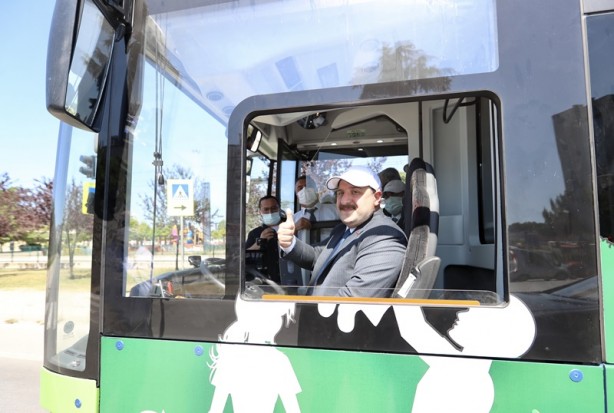 Foto - Sanayi İşbirliği Projesi kapsamında geliştirildi! Elektrikli otobüs o şehrimize hizmet edecek