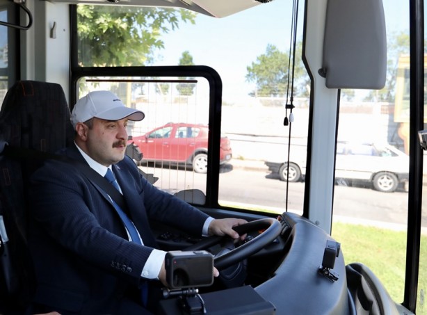 Foto - Sanayi İşbirliği Projesi kapsamında geliştirildi! Elektrikli otobüs o şehrimize hizmet edecek