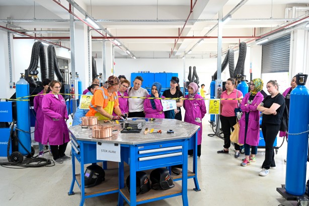 Foto - "Sanayide kadın eli projesi" Büyük bir başarıya imza attı