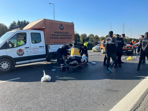 Foto - Sancaktepe TEM’de feci kaza