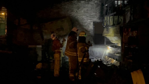 Foto - Sancaktepe'de restoranda yangın