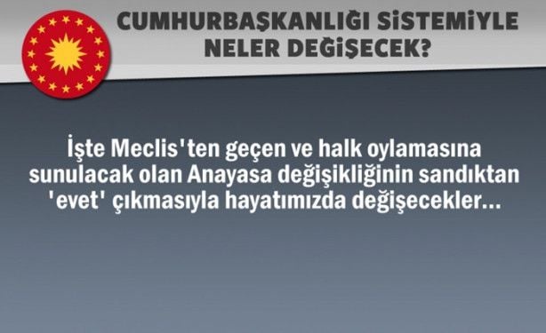  Sandıktan 'Evet' çıkarsa hayatımızda ne değişecek?