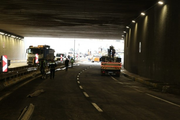 Foto - Şanlıurfa’da 5 kişinin hayatını kaybettiği kavşakta bakım ve onarım çalışmaları tamamlandı