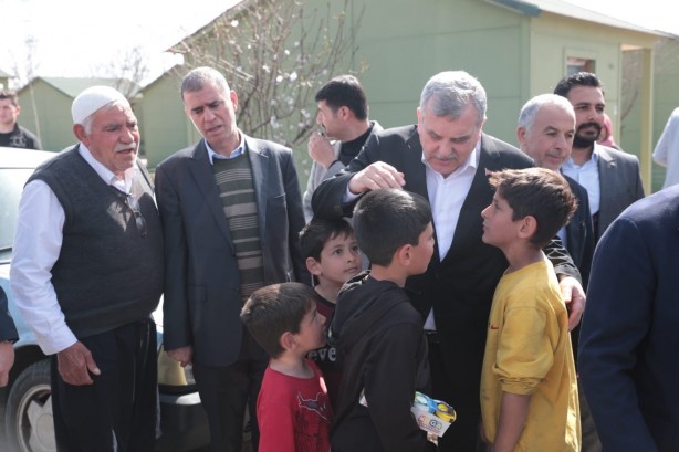Foto - Şanlıurfa'da konteyner kent kuruluyor! Bakan Nebati incelemelerde bulundu