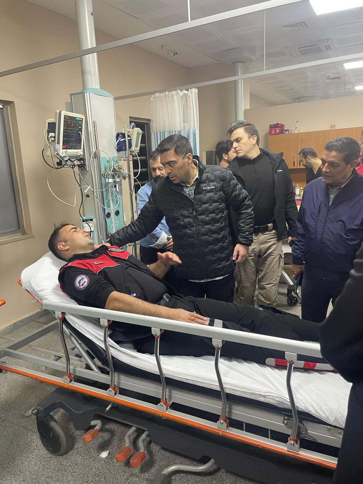 Foto - Şanlıurfa'da motorize polis ekibi kaza yaptı! 2 polis yaralandı