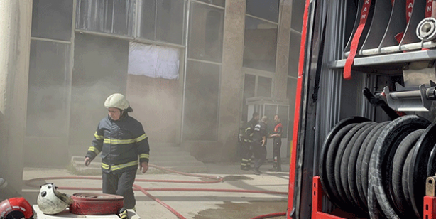 Şanlıurfa'da otel inşaatında çıkan yangında bekçi öldü