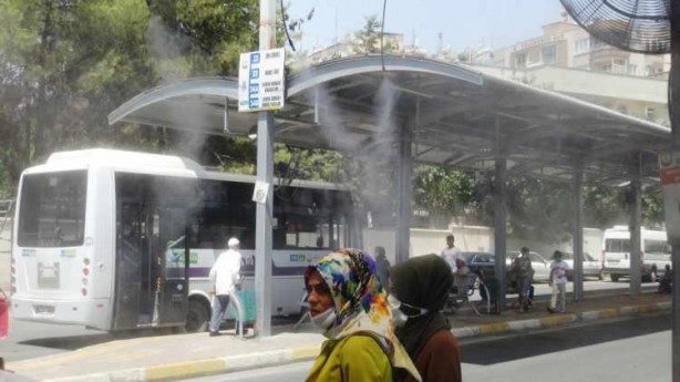 Foto - Şanlıurfa’da serinleten uygulama