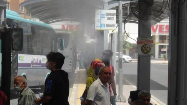 Foto - Şanlıurfa’da serinleten uygulama