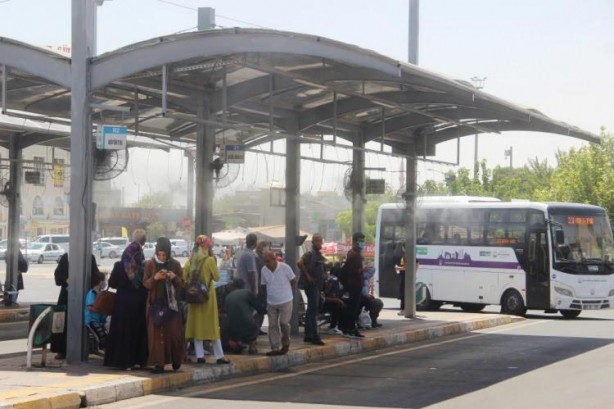 Foto - Şanlıurfa’da serinleten uygulama