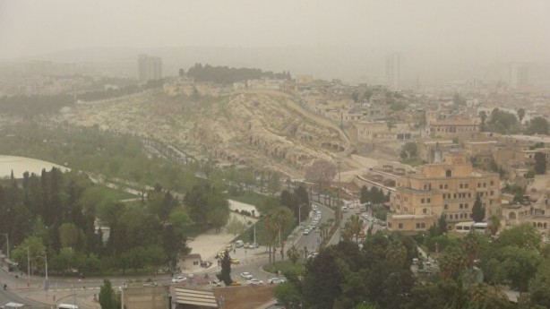 Foto - Şanlıurfa'da toz bulutu etkisi