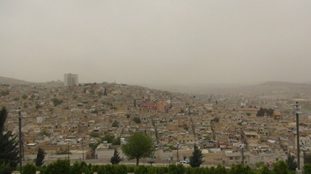 Foto - Şanlıurfa'da toz bulutu etkisi