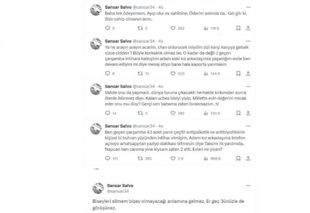 Foto - Ünlü rapçi Sansar Salvo'dan kahreden haber!