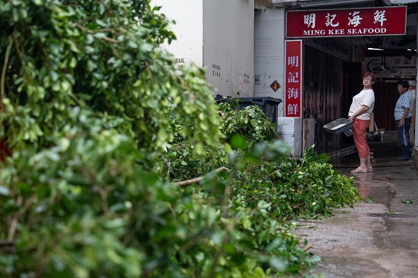 Foto - Saola Tayfunu o ülkeye ulaştı