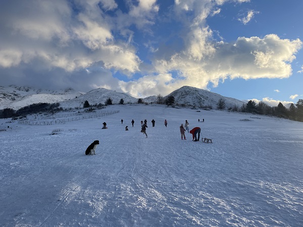 Foto - Şar Dağları’na mevsimin ilk karı yağdı