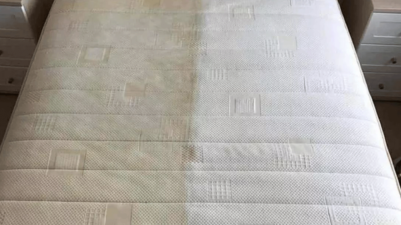 Foto - Sararmış yatakları ütü ile temizleme! Yataktaki sarı lekeleri 5 dakikada yok eden yöntem