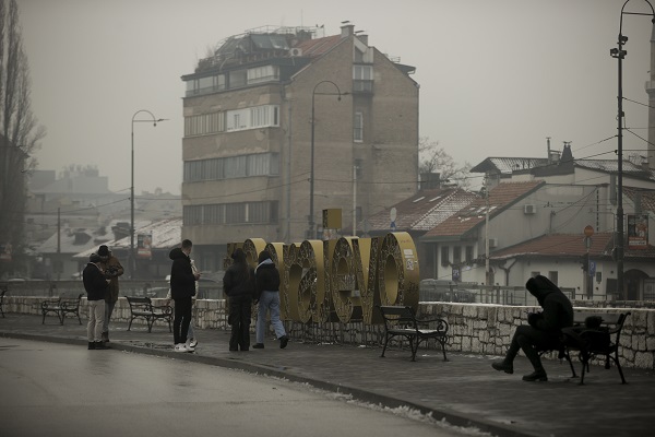Foto - Saraybosna'da nefes almak zor! 