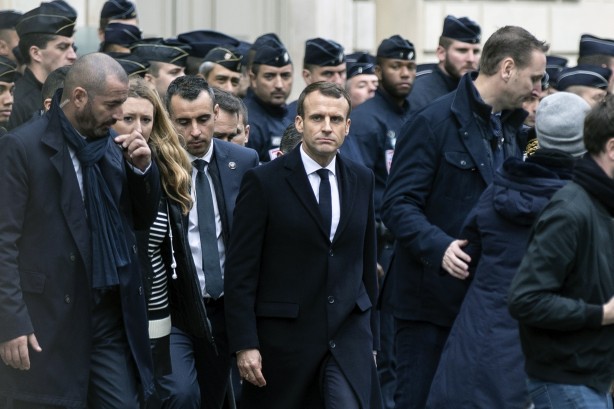 Foto - Macron en ateşli noktada!
